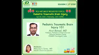 PICU M.R.T 3rd Station : Pediatric Traumatic Brain Injury