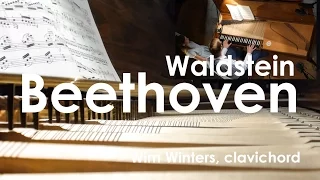 Beethoven :: Sonata opus 53 (Waldstein) :: Wim Winters, clavichord