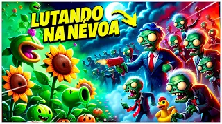 ZUMBIS NO MEIO DA NÉVOA E NO ESCURO | Plants vs Zombies