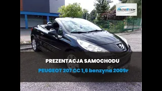 Peugeot 207 CC 1,6 benzyna 2009r - Prezentacja samochodu AutoStein
