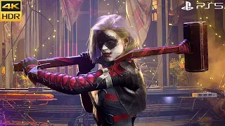 Batgirl vs Harley Quinn Fight Scene | Gotham Knights PS5 Gameplay 4K HDR