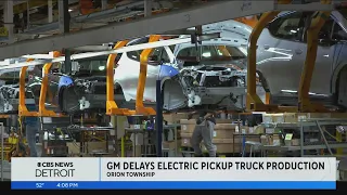 General Motors delays EV pickup truck production at Orion Township plant