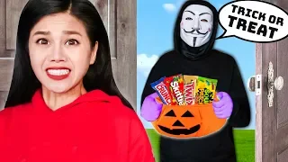 HACKERS FIND Our SAFE HOUSE! Project Zorgo Halloween Trick or Treat Challenge to Find SPY NINJAS