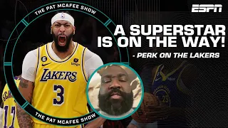 Kendrick Perkins says a superstar is ON THE WAY for the Lakers 👀 | The Pat McAfee Show