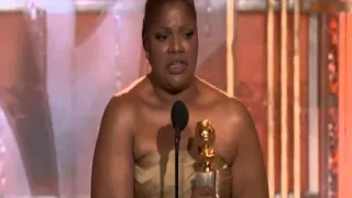 Monique Wins Best Supporting Actress Motion Picture - Golden Globes 2010