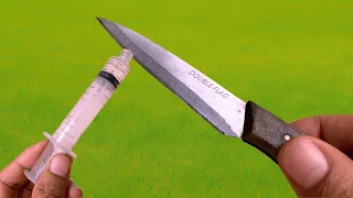 The easy way to sharpen any blade to razor sharpness