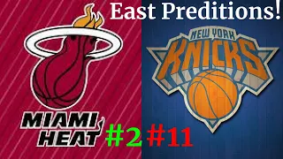 NBA Eastern Conference Standings Predictions (2020-21 Season)