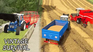 FILL IT UP AND CUT IT DOWN | Vintage Survival | Farming Simulator 22 - Episode 40