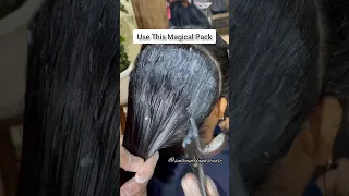 Super Silky Hair Naturally Use This Pack | Best Hair Growth Tips #shorts Smbeautylandstudio