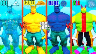 SHINCHAN Growing BIGGEST ICE HULK in GTA 5!