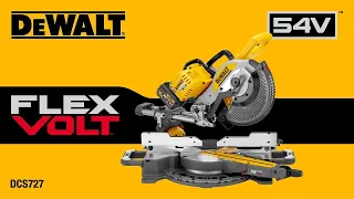 DEWALT® France | La scie à onglets radiale - DCS727