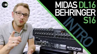 Midas DL16 Stage Box & Behringer S16 Stage Box Tutorial