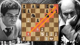 Z TALEM... w PIĘKNYM STYLU... | Kasparow - Tal | szachy 1987