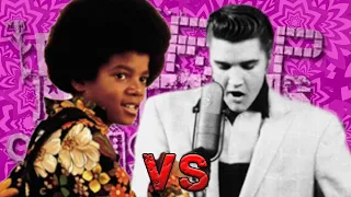 Michael Jackson vs Elvis Presley. ERB as ERBF - FanMade