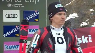 Wengen Slalom Klassiker vom 15.1.2022 Wintersport Highlights!