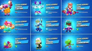 All New Skins Unlock Animations