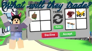 What Will People Trade For A Jungle Egg? ||roblox Adopt Me ||