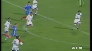 Греция 1:1 Россия Отбор ЕВРО-1996