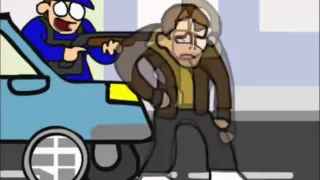 Grand Theft Awesome 4 normal, sped up, slowed down, and reversed