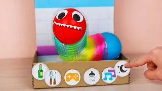 My Talking Slither.io Worm in Real Life - Snake Game DIY