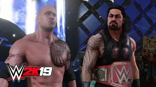 WWE 2K19 - Roman Reigns Vs The Rock - NO HOLDS BARRED MATCH