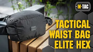 M-Tac поясна сумка Tactical Waist Bag Elite Hex Black