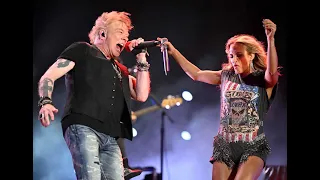 Carrie Underwood with Axl Rose - Sweet Child O' Mine & Paradise City (The Stagecoach Festival) FULL