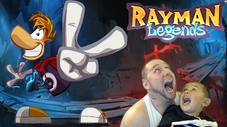 Rayman Legends: CO-OP Lets play Gameplay Walkthrough