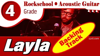 Layla (Eric Clapton) | Backing Track | • Rockschool • Acoustic Guitar • Grade 4