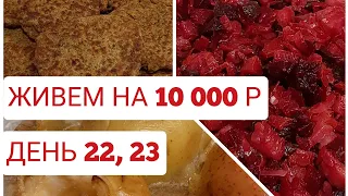 Экономное питание семьи из 3 человек на 10000 в месяц/День 22,23/Эксперимент/Меню, рецепты, фудбук