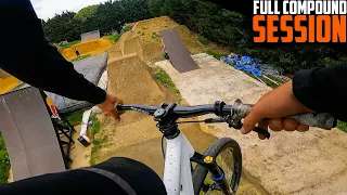 RIDING MY FULL SLOPESTYLE COMPOUND WITH THE BOYS!!