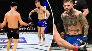 Cody Garbrandt dancing vs Dominick Cruz UFC 207 title fight