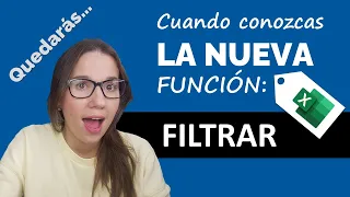 La NUEVA función FILTRAR de EXCEL (Como la función BUSCARV pero con varios resultados)