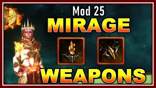 Mirage Weapons in Module 25 (nerfs & buffs) What's BEST Weapons for Damage (beginner) - Neverwinter