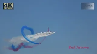 [4K] Luchtmachtdagen 2019 @ Volkel Air Base 14-6-2019 : Great Royal Air Force Red Arrows