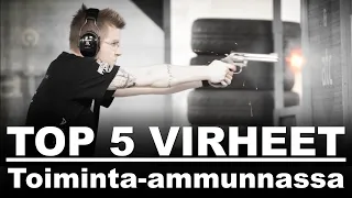 TOP5 aloittelijan virheet toiminta-ammunnassa