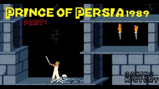 Prince of Persia 1989 Gameplay-(Level 1)
