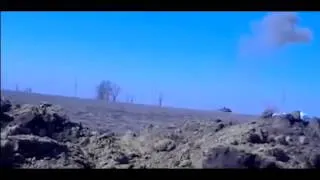 Попадание в танк ДНР