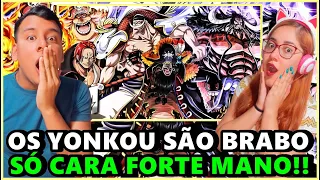 (OLHA ESSE CARA MANO) REAGINDO ao Yonkou (One Piece) Imperador Do Mar DO M4RKIM - REACT Yonkou