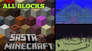 collecting every blocks in survival world I sasta minecraft I survival series