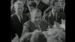 President Richard Nixon in Ireland, 1970