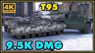 World of Tanks | T95 - 9 Kills - 9,5K Damage Gameplay