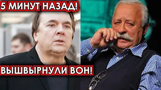 5 минут назад! Вышвырнули вон! Якубович шокирован поступком Эрнста