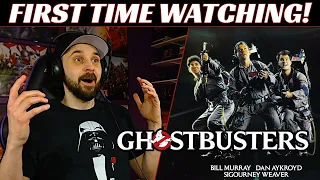Ghostbusters Movie REACTION First Time Watching!