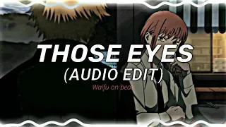 New West:- Those Eyes[EDIT AUDIO]🥹👀 / #trending #editaudio #song #thoseeyes #waifu #on #beat #