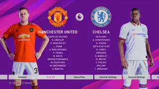 Manchester United vs Chelsea | PES 2020 Gameplay