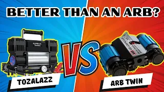 TOZALAZZ 12v Air Compressor VS a TWIN ARB - You won't believe who takes it!