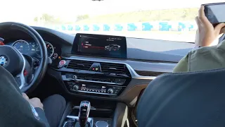 BMW Performance Center M5 Hot Lap