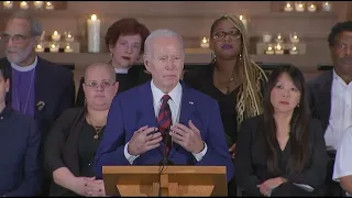 WATCH: Biden speaks at National Vigil for All Victims of Gun Violence