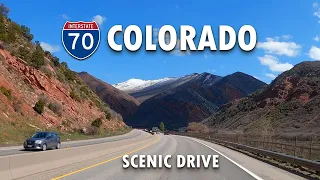 Scenic Drive from Grand Junction to Glenwood Springs, I-70, Colorado